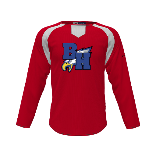 [CUS-DFW-PULL-FLC-CNK-LSL-RED-YS-LOGO2] Pullover (Youth S, Red, Logo 2)