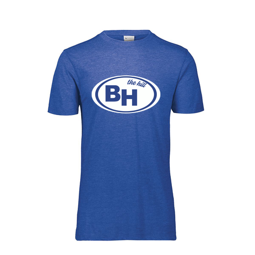 [FTSCUBNV-AS-LOGO1] Decker Men's Tri-Blend T-Shirt - Short Sleeve (Adult S, Navy, Logo 1)