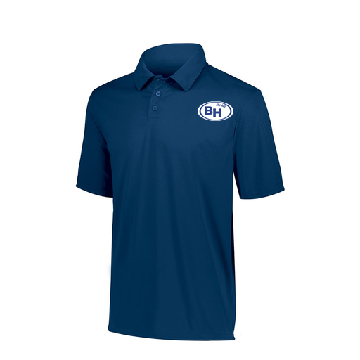 [5018.065.S-LOGO1] Youth Vital Polo (Youth S, Navy, Logo 1)