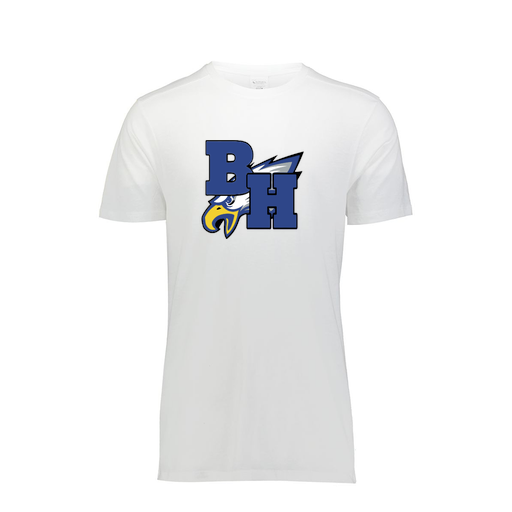 [FTSCUBWH-YS-LOGO2] Decker Youth Tri-Blend T-Shirt - Short Sleeve (Youth S, White, Logo 2)