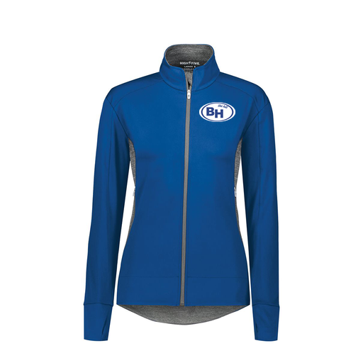 [371263.H73.S-LOGO1] Girls FreeForm Jacket (Female Youth S, Royal, Logo 1)