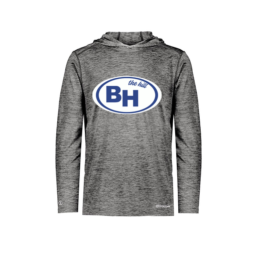 [FOLHCGBK-AS-LOGO1] Decker Men's Charge Hoodie (Adult S, Black, Logo 1)