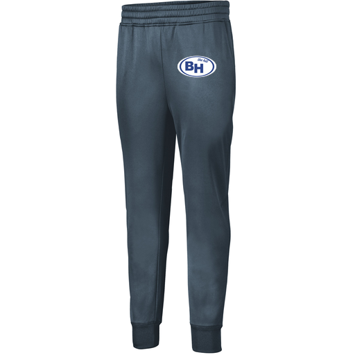 [5566.059.XS-LOGO1] Men's PERFORMANCE FLEECE JOGGER (Adult XS, Gray, Logo 1)
