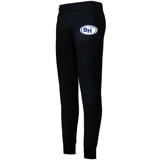 [5568.080.XS-LOGO1] Ladies Performance Jogger (Female Adult XS, Black, Logo 1)