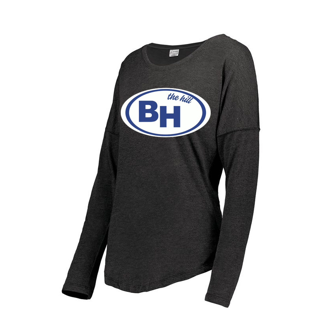 Decker Women's Tri-Blend T-Shirt - Long Sleeve